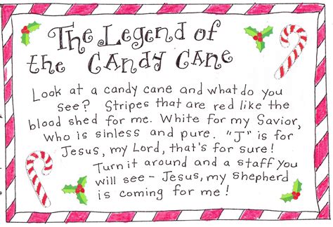 legend   candy cane  printable happy home fairy