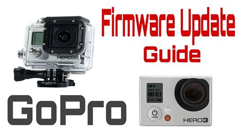 gopro hero   update firmware  camera manually tutorial youtube