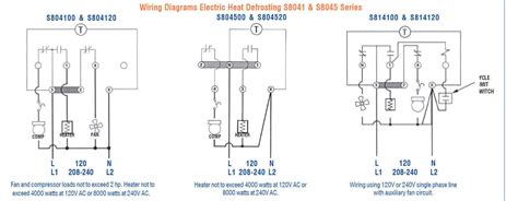 paragon defrost timer   wiring diagram wiring diagram