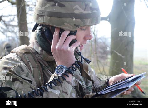 bowman communicationvhf radio british armyradio compute stock