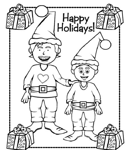 holiday coloring pages printable kids colouringcom