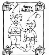 Pages Coloring Holiday Printable Colouring Kids Happy Nice Print 123greetingsquotes sketch template