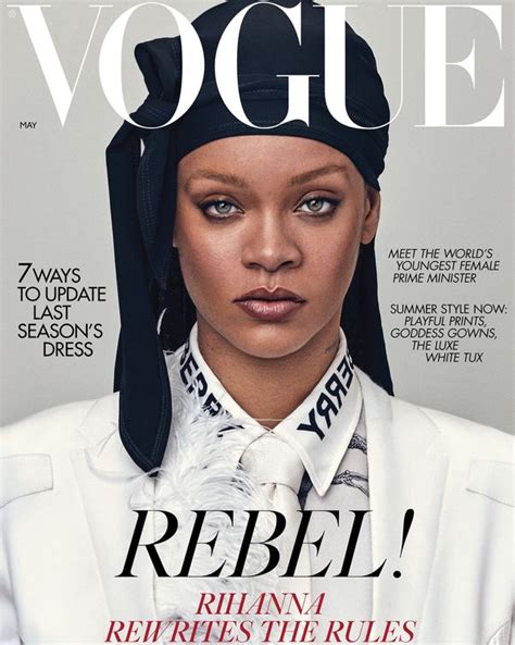 Rihanna Covers British Vogues May 2020 Issue