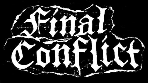 Final Conflict Logo L A Punk Band From 80s Band Logos