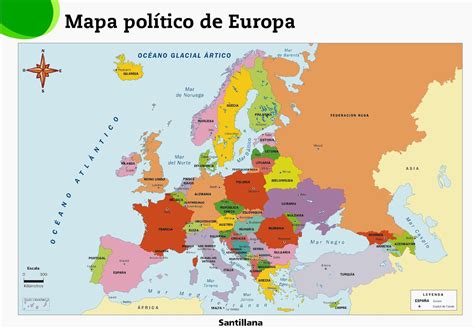gustan las sociales europa mapa politico