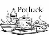 Potluck Clipart Fall Spring African American Picnic Clip Dinner Lunch Cliparts Library Community Clipground sketch template