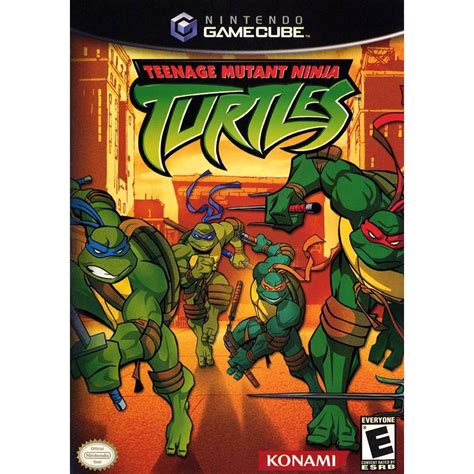 teenage mutant ninja turtles nintendo gamecube game  gaming shop