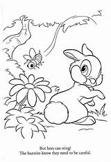 Coloring Pages Disney Kids Animal Printable Sheets Book Adult Animals Easter Books Print Colouring Bilder Bunnies Ausmalbilder Para Drawings Bambi sketch template