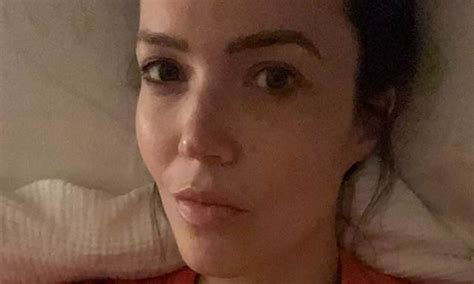 mandy moore is feeling nauseous exhausted and weepy during her