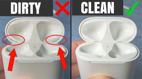 apple airpods case clean cleaning cleaning hacks