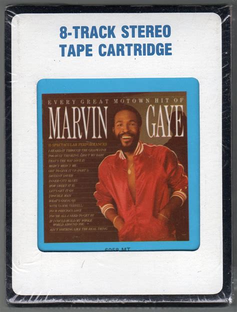 Marvin Gaye Great Motown Hits 1983 Crc Motown Sealed A52 8 Track Tape