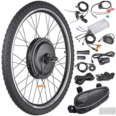 front rear wheel electric bicycle motor  bike conversion kit ebay
