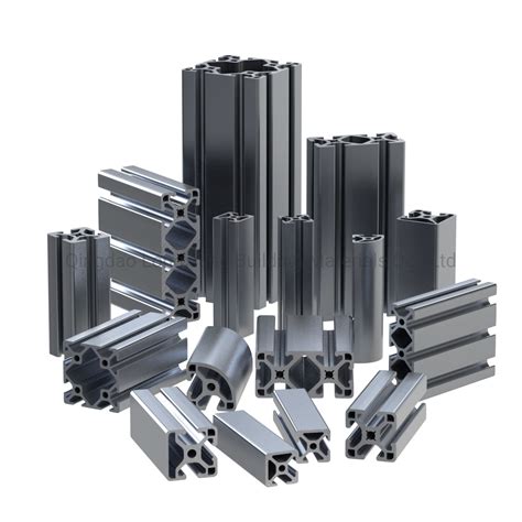 series industrial aluminum aluminium alloy extrudedextrusions profiles  industry