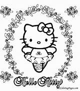 Kitty Hello Coloring Pages Ballerina Colouring Pdf Library Clipart sketch template