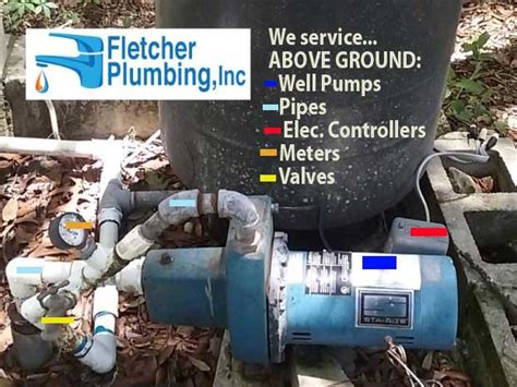 ground  pump repairs fletcher plumbing ocala gainesville