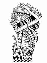 Tribal Tattoo Samoan Maori Designs Transparent Polynesian Tattoos Tatto Sleeve Tatoo Drawing Hawaiian Follow Tatuagens Background Tatuagem Arm Men Antebraço sketch template