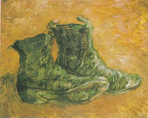 A Pair Of Shoes Paris First Half Of 1887 Van Gogh