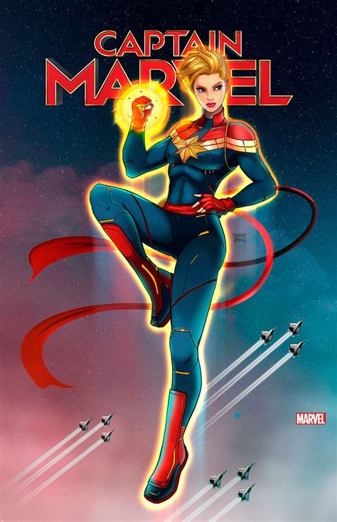 Carol Danvers Captain Marvel Art By Esteban Barrientos