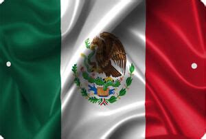 mexico flag sign    patriotic emblem mexican wave version ebay