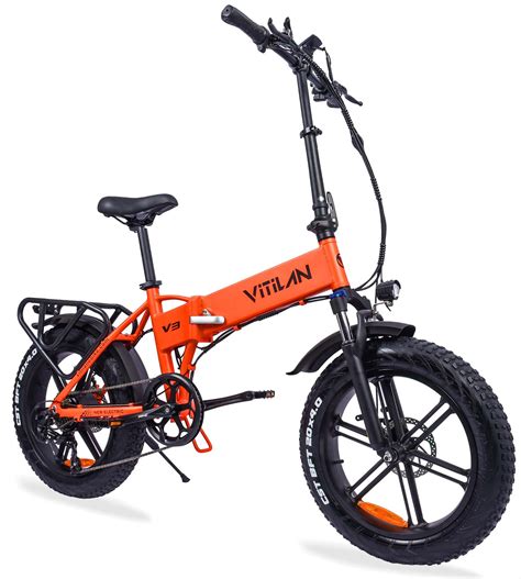 buy vitilan  electric bike  adults  folding electric bike   fat tire bikes
