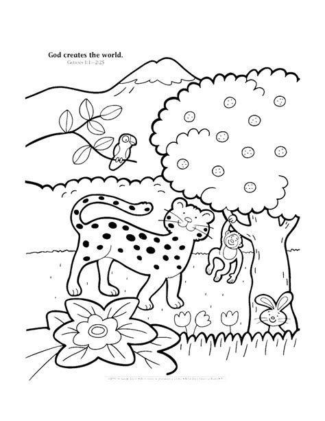 christian coloring pages  children