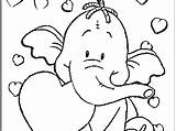 Heffalump Coloring Pages Lumpy Caca Popular Colouring sketch template
