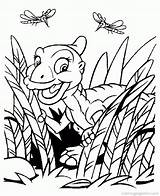 Coloring Pages Dinosaur Baby Library Land sketch template