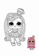 Lol Coloring Pages Surprise Doll Omg Dolls Printable Darling Disney Kids Star Sheets Print Unicorn Fashion Coloring1 sketch template