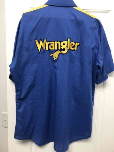 Dale Earnhardt Sr Wrangler Vintage Authentic 1985 Crew Shirt