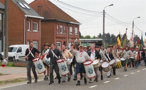 jamboreeband de grote trek antwerpen naar scherpenheuvel