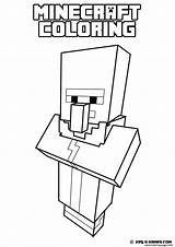 Coloring Minecraft Kids Simple Pages Printable Print sketch template