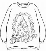 Maglione Natale Sweaters Regali Lalbero sketch template