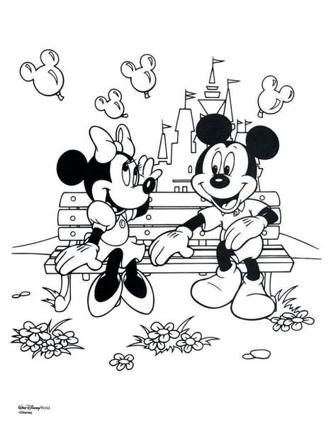 mickey mouse coloring pages beach  printable goofy coloring pages