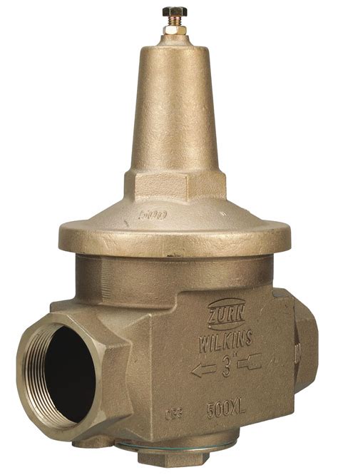 zurn wilkins water pressure reducing valve standard valve type  lead bronze   pipe size