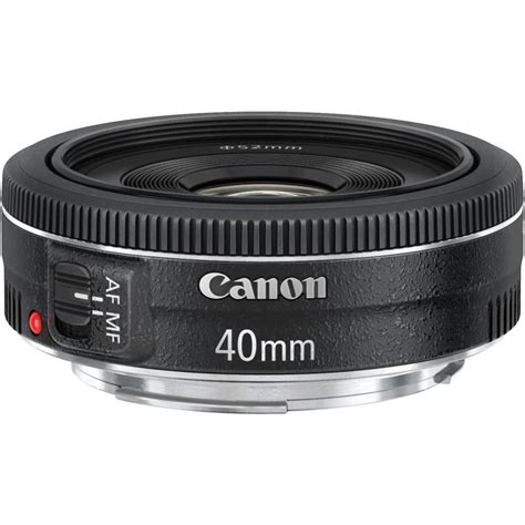 canon ef mm  stm lens  bh photo video