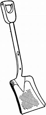Shovel Clipart Sketch Nosed Square Clip Etc Large Paintingvalley Usf Edu Gif Medium Original sketch template