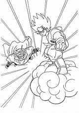 Dragon Ball Coloring Pages Color Printable Dbz Kids sketch template