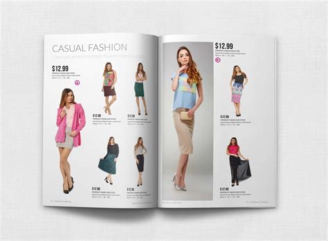 fashion catalog brochure template  pages  owpictures  dribbble