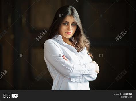 beautiful dark haired image and photo free trial bigstock