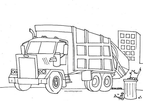 garbage truck coloring pages  google search spring show