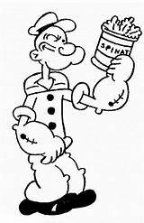 Popeye Magoo Wimpy Bluto Comicfiguren Leerlo Licensing Momjunction sketch template