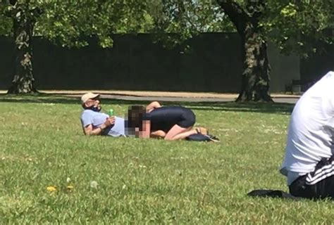 Woman Performs Sex Act And Romps With Man In London Park