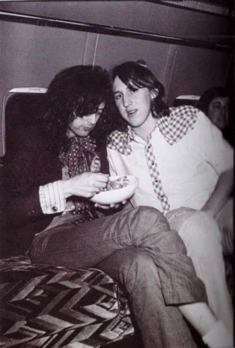 17 Year Old Cameron Crowe With Jimmy Page For Led Zeppelin’s And