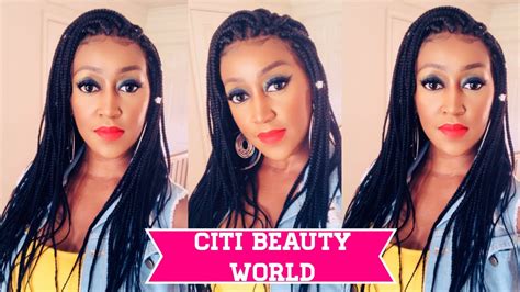 realistic braided wig isioma ft citi beauty world youtube