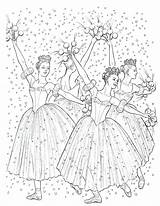 Nutcracker Ballerina Dance Ballet Wallpaperartdesignhd sketch template