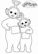 Teletubbies Coloring Pages Cartoon Printable Color Character Kids Print Book Sheets Gif Characters Choose Po Board Back sketch template