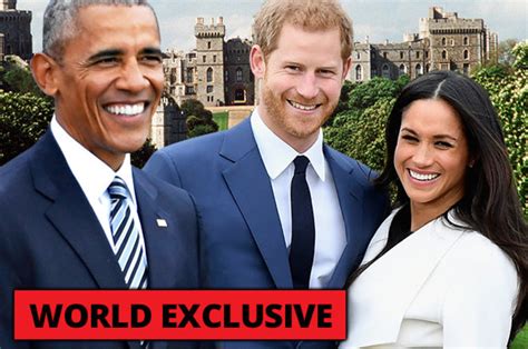 meghan markle and prince harry invite barack obama to royal wedding daily star