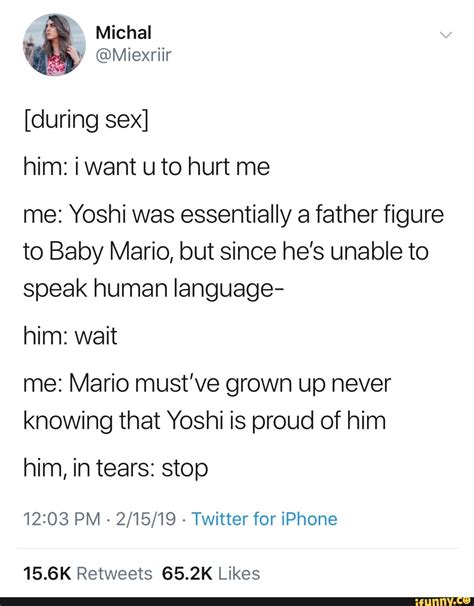 [during Sex] Him Iwant U To Hurt Me Me Yoshi Was