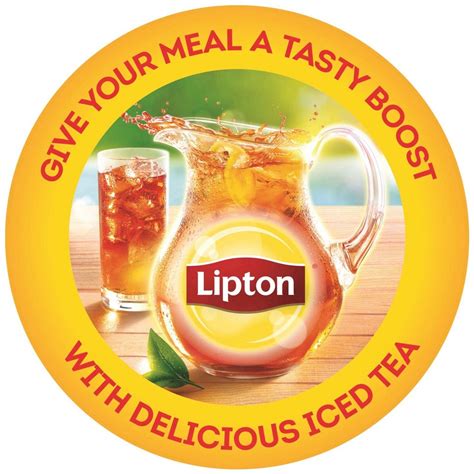 lipton unsweetened gallon sized black iced tea bags  ct