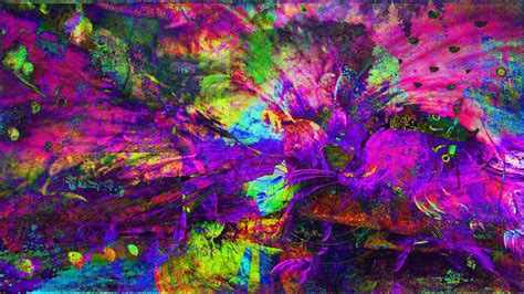 glitch warlicolored art abstrak lukisan abstrak hd desktop wallpaper